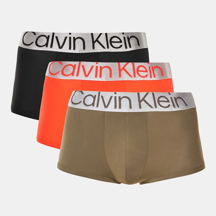 Calvin Klein Men's Low-Rise Boxers (3 Pack) Multi-Color Calvin Klein Men's Low-Rise Boxers (3 Pack) Multi-Color image number 0