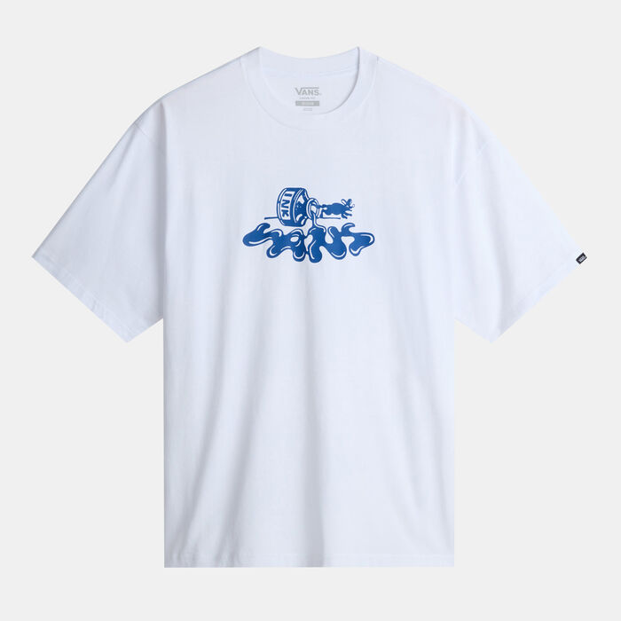 Vans Men's Ink a Mouse T-Shirt White Vans Men's Ink a Mouse T-Shirt White image number 0