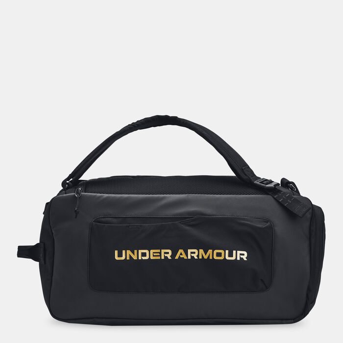 Under Armour Contain Duo Backpack Duffle Bag Black Under Armour Contain Duo Backpack Duffle Bag Black image number 1