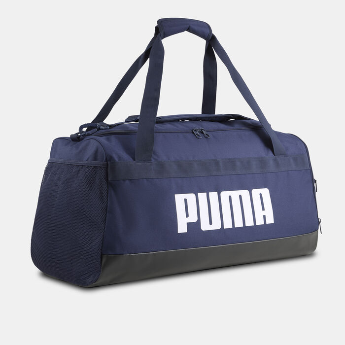 PUMA Challenger Medium Duffel Bag Blue PUMA Challenger Medium Duffel Bag Blue image number 0
