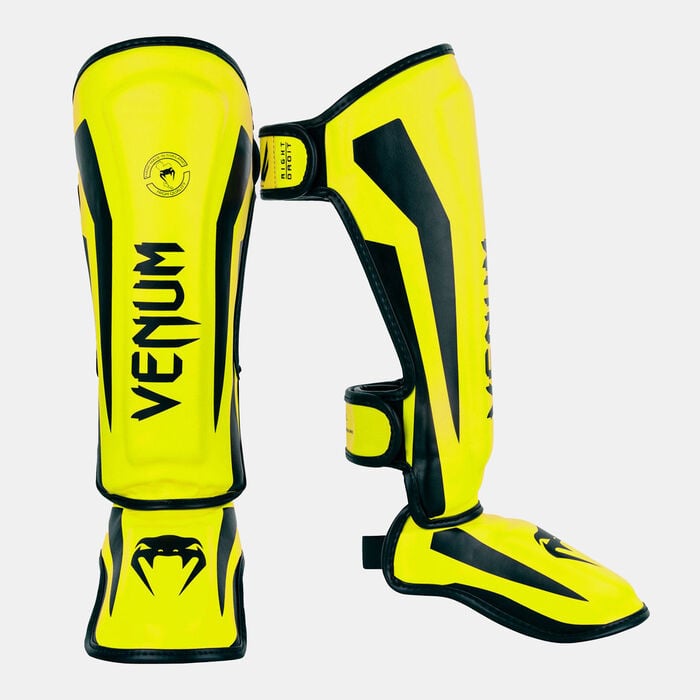 Venum Kids' Elite Shin Guards yellow Venum Kids' Elite Shin Guards yellow image number 0