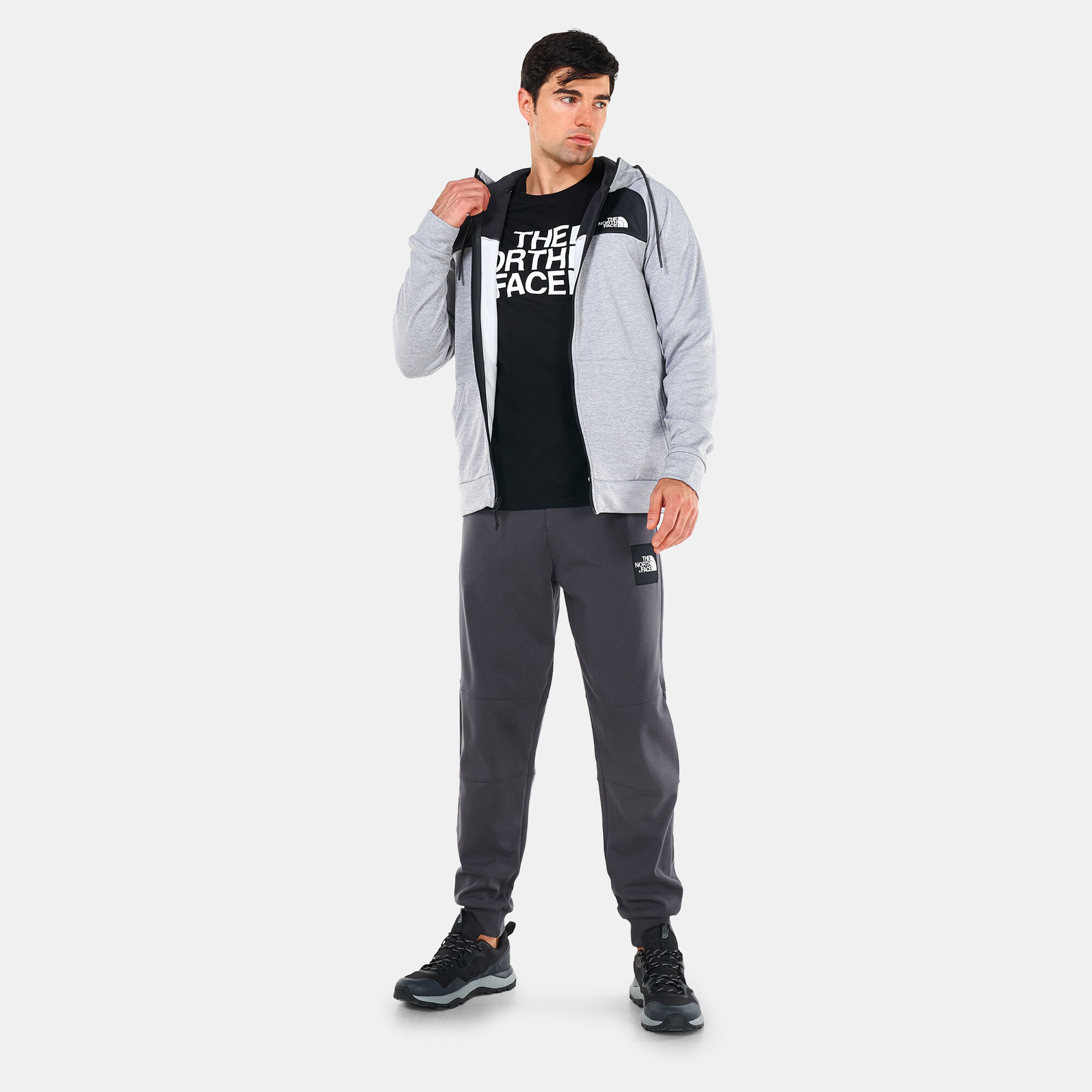 Buy The North Face Men s Reaxion Fleece Hoodie Grey in KSA SSS