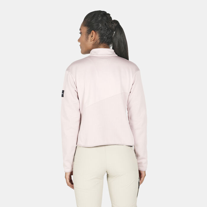 Columbia Women's Columbia Lodge™ Hybrid Sweatshirt Black Columbia Women's Columbia Lodge™ Hybrid Sweatshirt Black image number 1