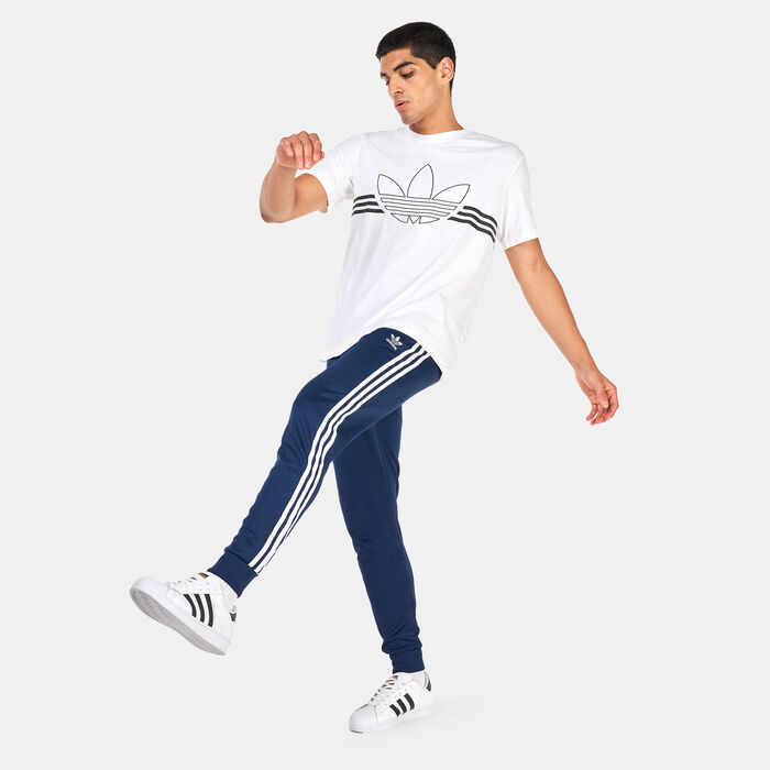 adidas Originals Men's Adicolor Classics Primeblue SST Track Pants Blue adidas Originals Men's Adicolor Classics Primeblue SST Track Pants Blue image number 2