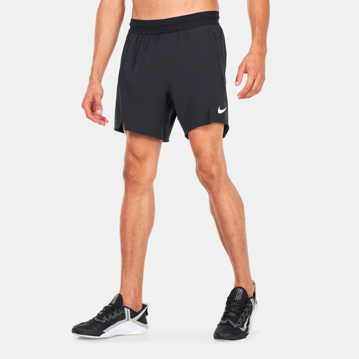 Nike Men's Pro Dri-FIT Flex 6-inch Training Shorts Black image number 0