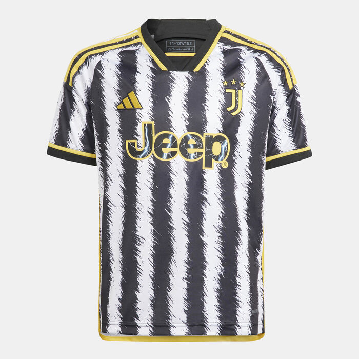 adidas Kids' Juventus Home Jersey - 2023/24 Black image number 0