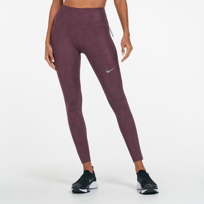 Buy Nike Women's Dri-FIT Run Division Epic Fast Leggings Red in KSA -SSS