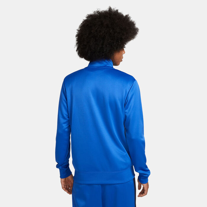 Nike Men's Sportswear Air Track Jacket Blue image number 1