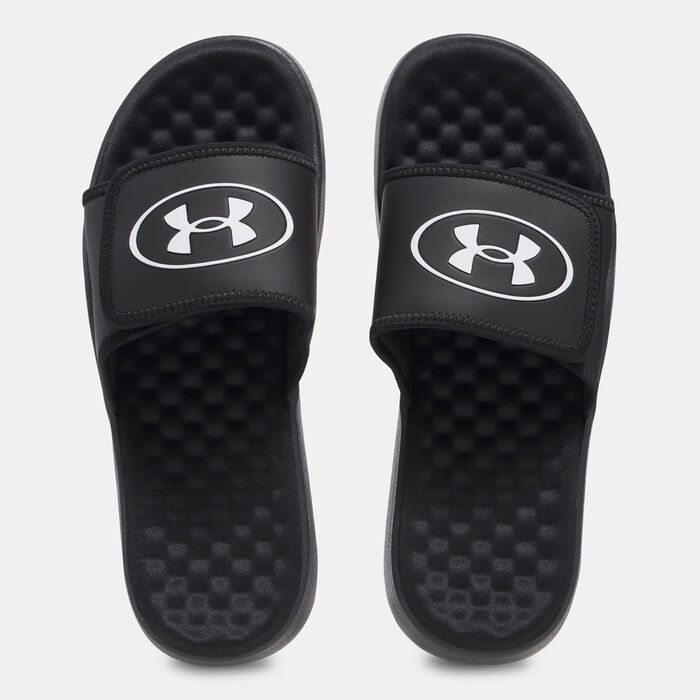 Under Armour Men's Ignite Pro 8 Slides Black Under Armour Men's Ignite Pro 8 Slides Black image number 4