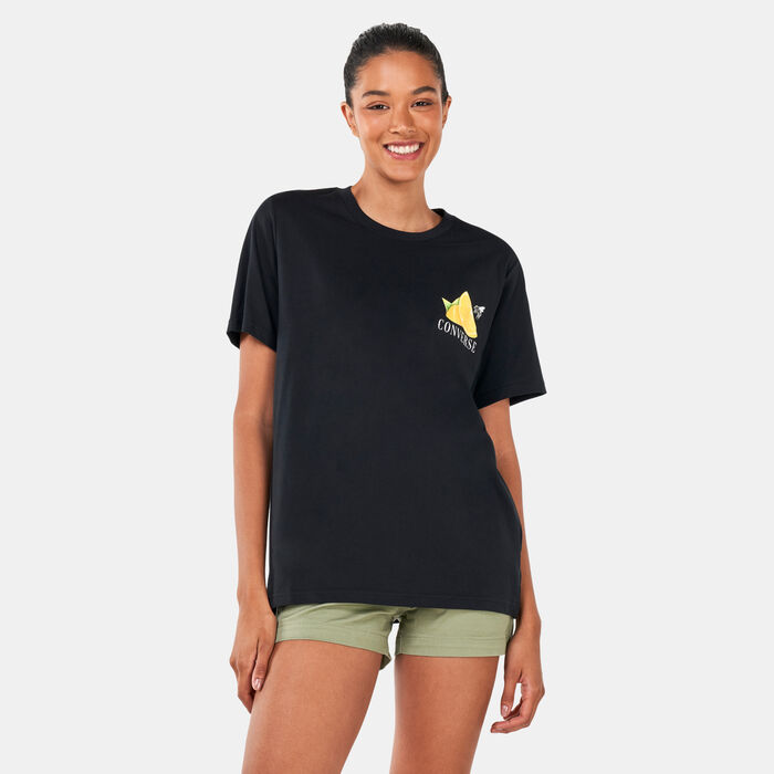 Converse Men's Fresh Lemon T-Shirt Black Converse Men's Fresh Lemon T-Shirt Black image number 1