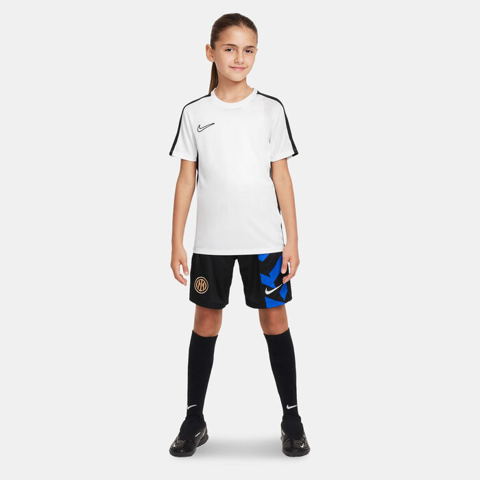 Nike Kids' Inter Milan 24/25 Home Replica Football Shorts (Older Kids) Black Nike Kids' Inter Milan 24/25 Home Replica Football Shorts (Older Kids) Black image number 2