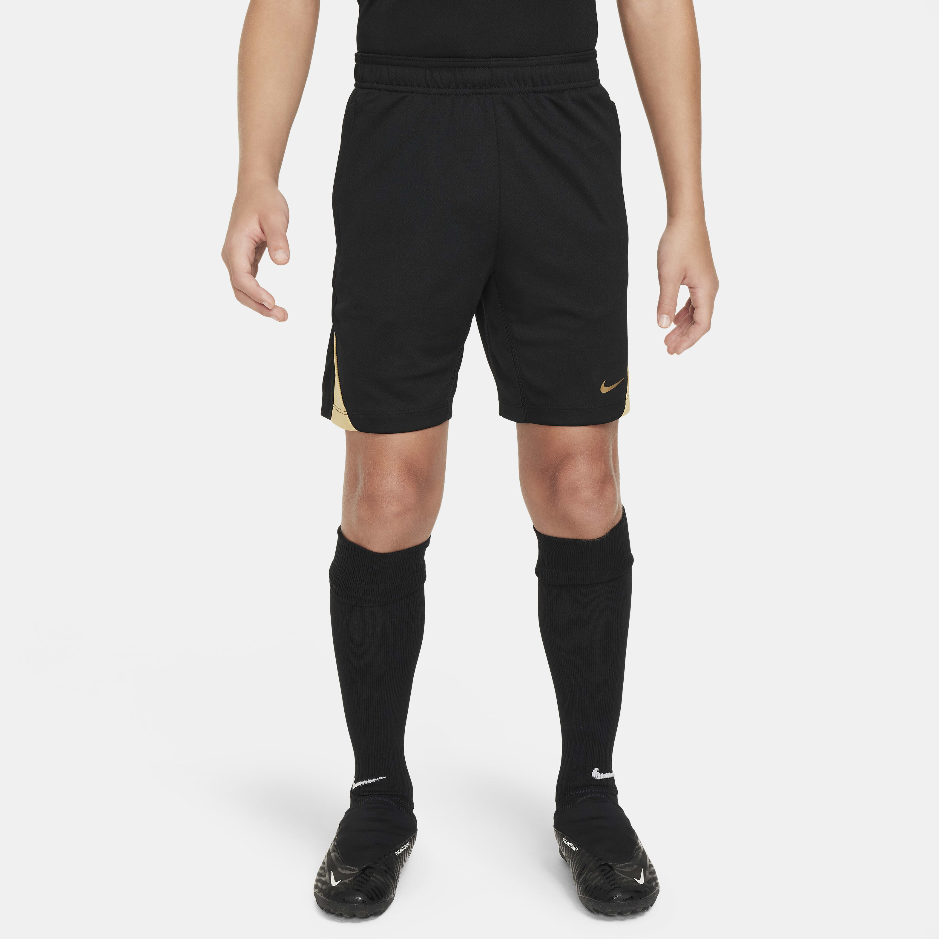 Kids Dri FIT Strike Football Shorts Older Kids Black Nike in KSA SSS
