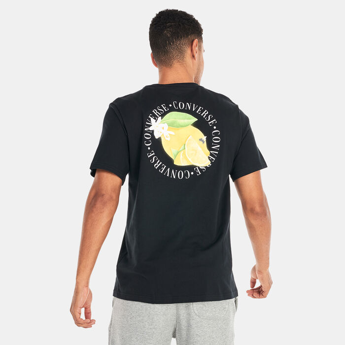 Converse Men's Fresh Lemon T-Shirt Black Converse Men's Fresh Lemon T-Shirt Black image number 2