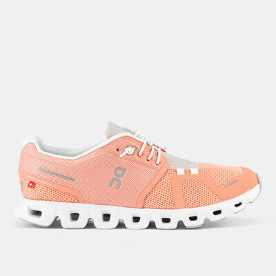On Women's Cloud 5 Running Shoes Pink On Women's Cloud 5 Running Shoes Pink