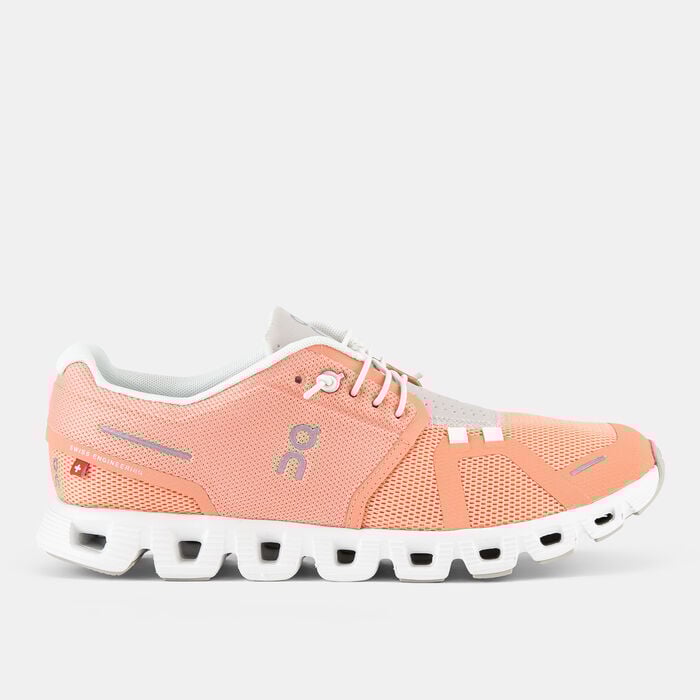On Women's Cloud 5 Running Shoes Pink On Women's Cloud 5 Running Shoes Pink image number 0