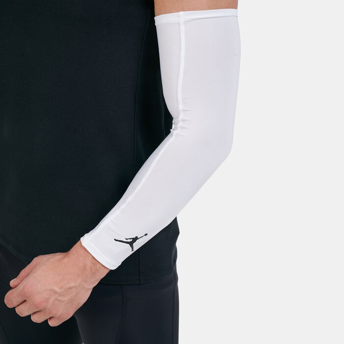 Jordan Shooter Arm Sleeves White Jordan Shooter Arm Sleeves White image number 0