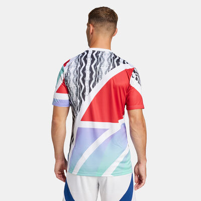 adidas Men's Arsenal 24/25 Pre-Match Football Top Black