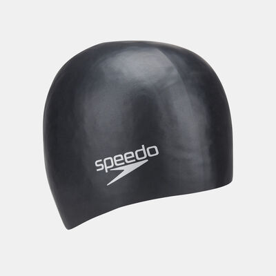 Speedo Long Hair Swimming Cap Black Speedo Long Hair Swimming Cap Black