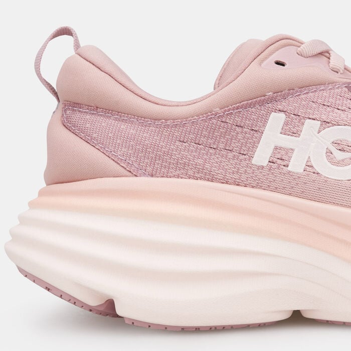 HOKA Women's Bondi 8 Running Shoe Pink HOKA Women's Bondi 8 Running Shoe Pink image number 5