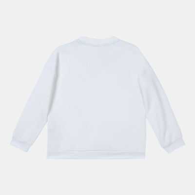 adidas Kids' Disney Daisy Duck Sweatshirt White