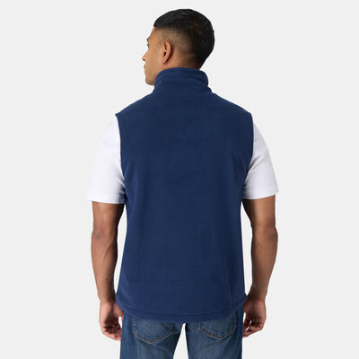Columbia Men's Fast Trek Fleece Vest Blue Columbia Men's Fast Trek Fleece Vest Blue