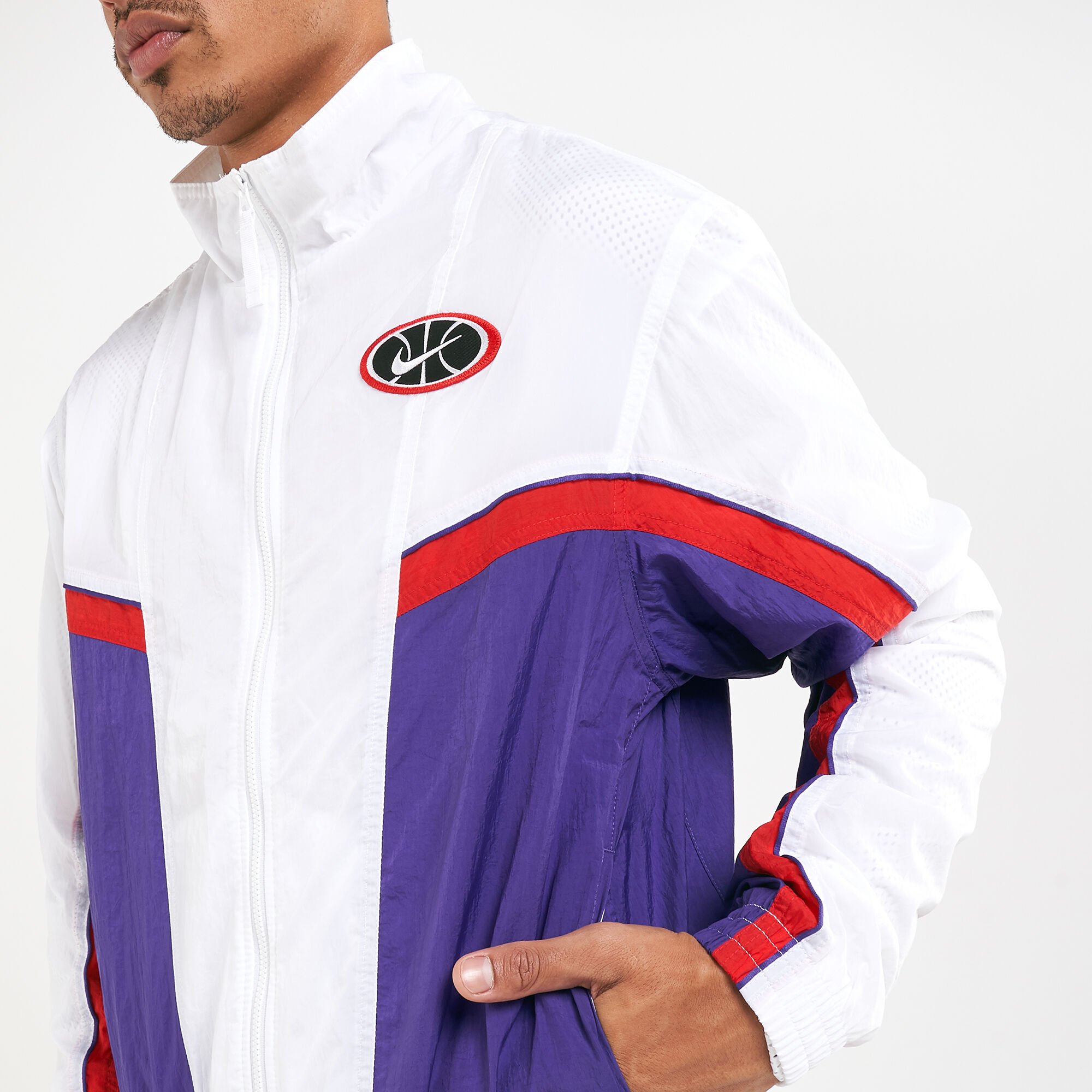 Men s Throwback Basketball Jacket