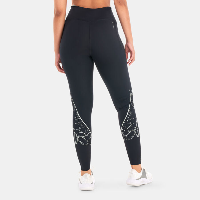 Nike Women's Go Firm-Support Mid-Rise 7/8 Leggings Black image number 1