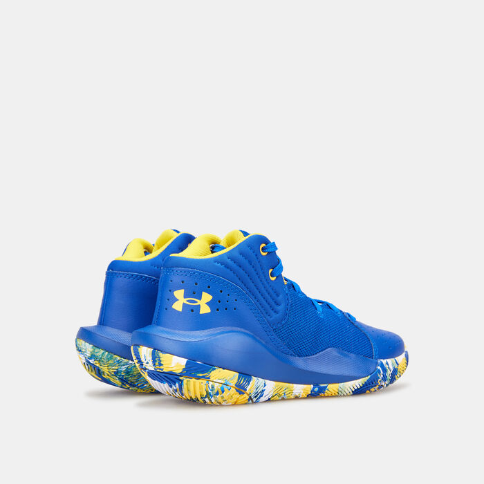 Under Armour Kids' Jet 21 Basketball Shoe Grey Under Armour Kids' Jet 21 Basketball Shoe Grey image number 2