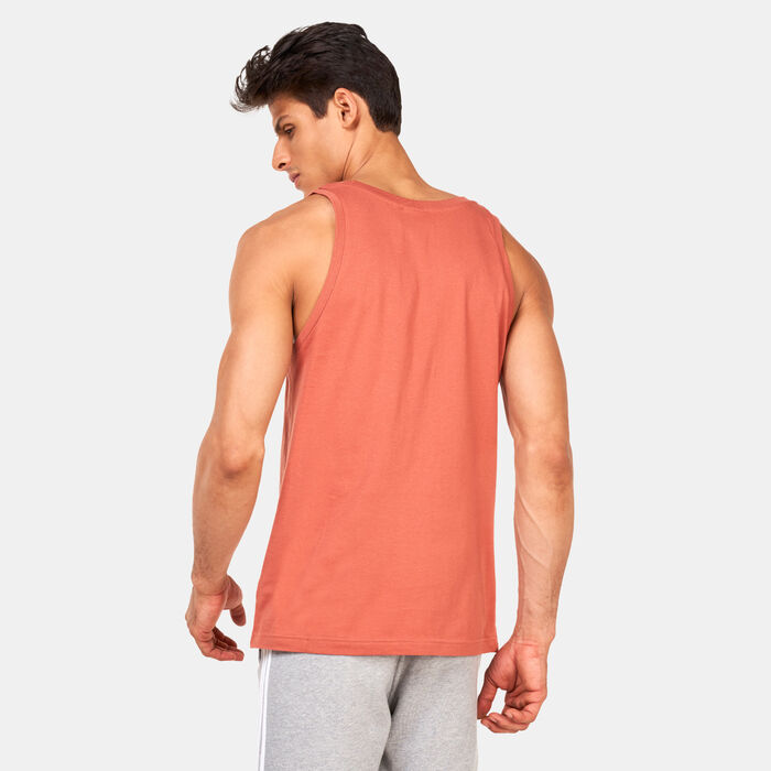 adidas Originals Men's Trefoil Tank Top Red adidas Originals Men's Trefoil Tank Top Red image number 1