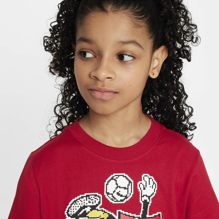 Nike Kids' Liverpool F.C. Football T-Shirt Red Nike Kids' Liverpool F.C. Football T-Shirt Red image number 2