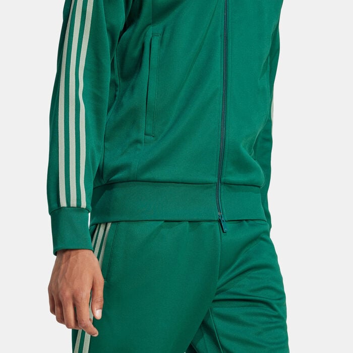 adidas Originals Men's Adicolor Classics SST Track Jacket Green adidas Originals Men's Adicolor Classics SST Track Jacket Green image number 4