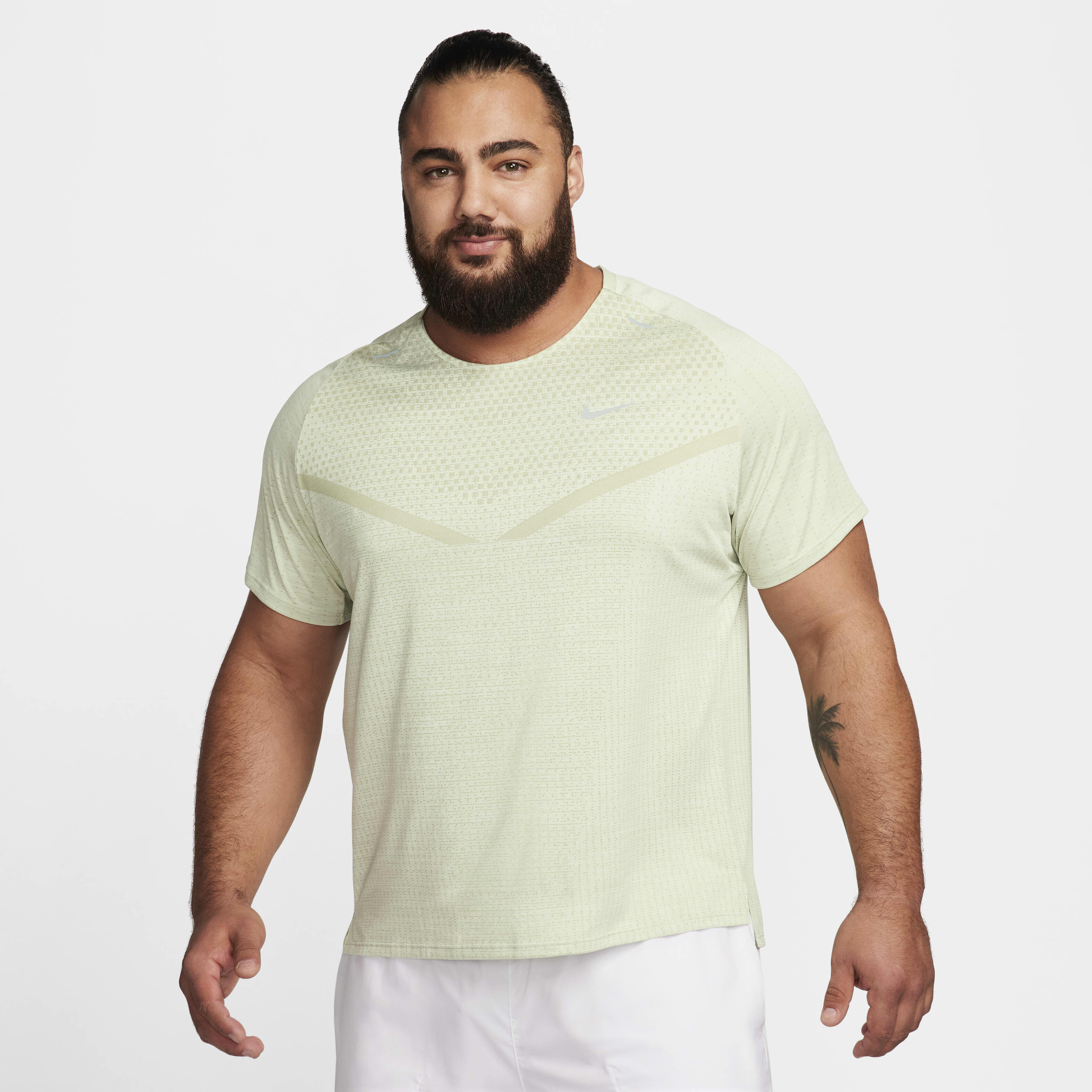 Men s Tech Dri FIT ADV Running Top Green Nike in KSA SSS