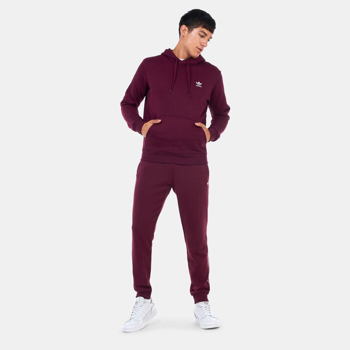 adidas Originals Men's Trefoil Essentials Hoodie Red image number 2