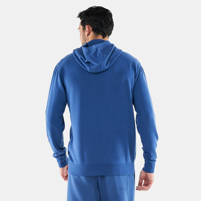 Vans Men's Seasonal Colour Vintage Hoodie Blue Vans Men's Seasonal Colour Vintage Hoodie Blue image number 1