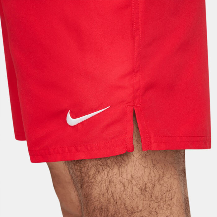 Nike Swim Men's Swimming Volley Shorts Red image number 4
