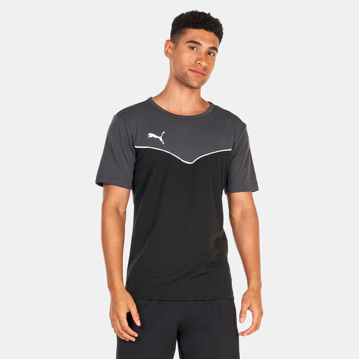 PUMA Men's individualRISE Jersey Black PUMA Men's individualRISE Jersey Black image number 0