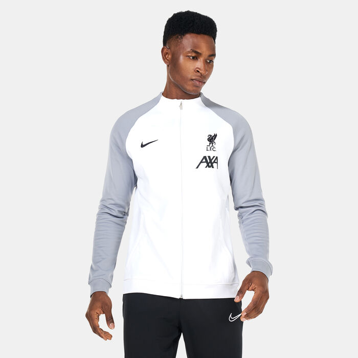 Nike Men's Liverpool F.C. Academy Pro Jacket White Nike Men's Liverpool F.C. Academy Pro Jacket White image number 0