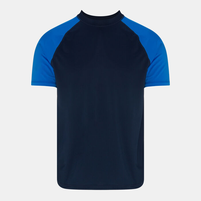 Sun and Sand Sports Men's Rashguard Blue Sun and Sand Sports Men's Rashguard Blue image number 0
