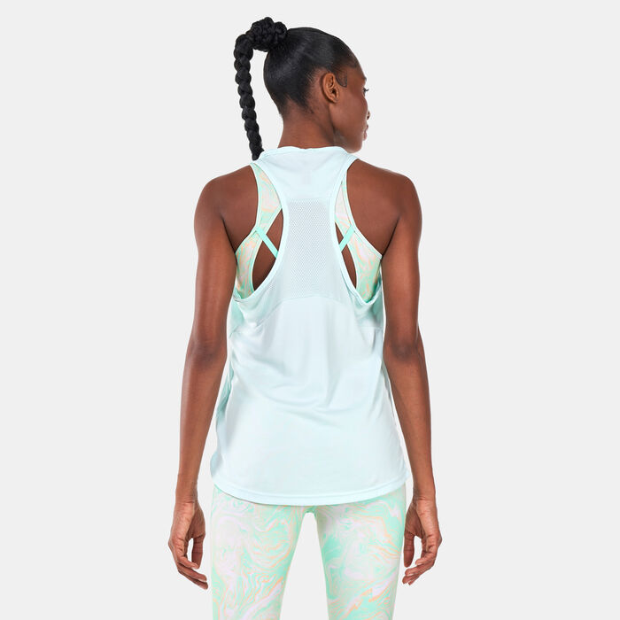 adidas Women's Aeroready Designed 2 Move Sport Tank Top Green image number 1