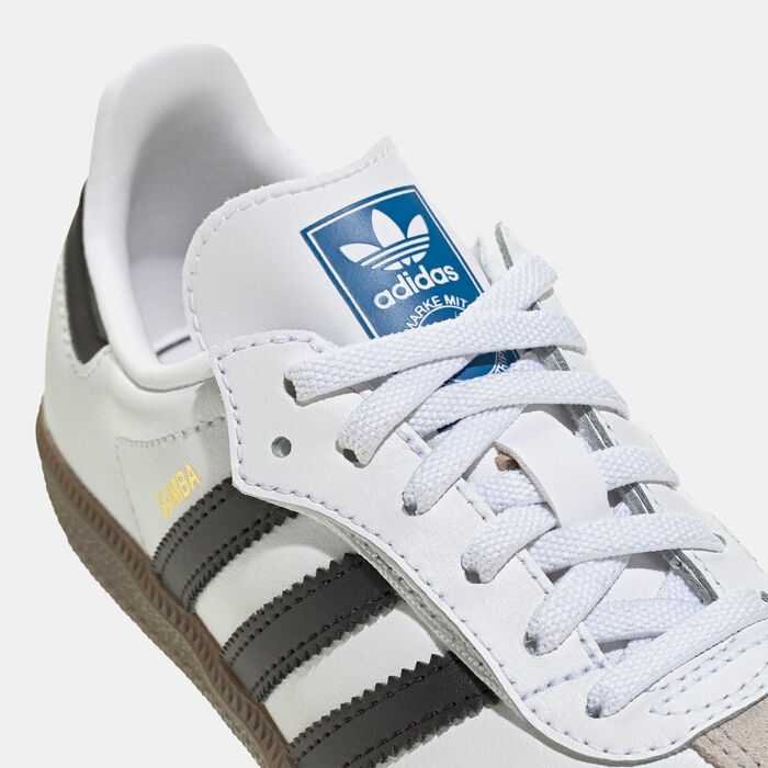 adidas Originals Kids' Samba OG Comfort Closure Shoes White adidas Originals Kids' Samba OG Comfort Closure Shoes White image number 4