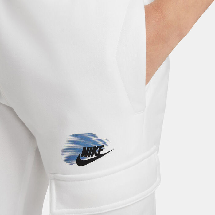 Nike Kids' Sportswear Standard Issue Cargo Pants White image number 3