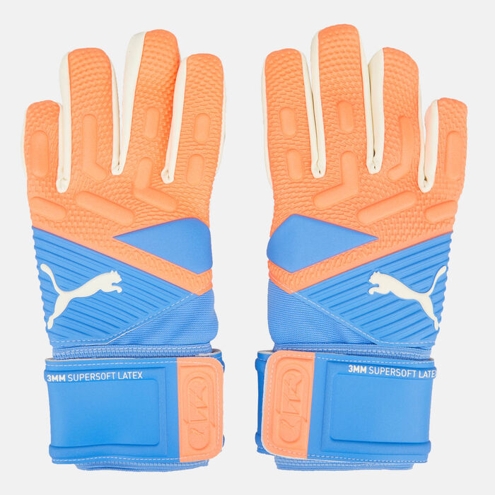 PUMA Men's FUTURE Match Negative Cut Soccer Goalkeeper Football Gloves Orange PUMA Men's FUTURE Match Negative Cut Soccer Goalkeeper Football Gloves Orange image number 0