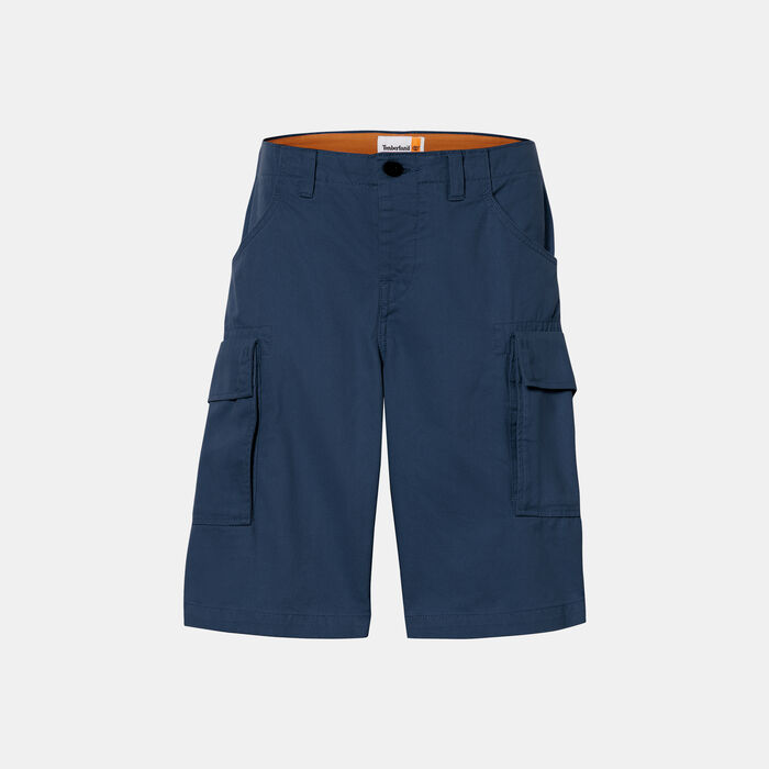 Timberland Men's Twill Cargo Shorts Blue Timberland Men's Twill Cargo Shorts Blue image number 3