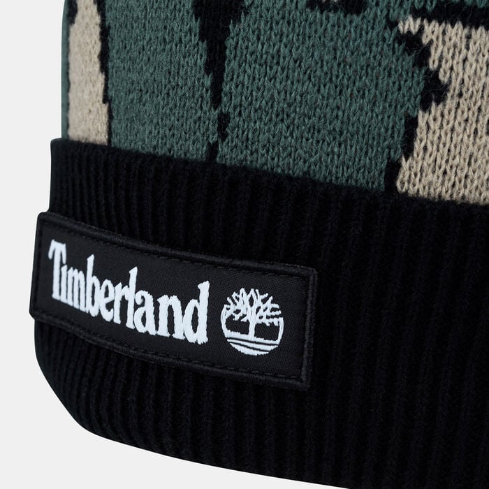 Timberland Cranmore Bark Camo Knit Beanie Multi-Color Timberland Cranmore Bark Camo Knit Beanie Multi-Color image number 2