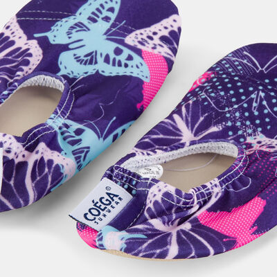 COEGA Kids' Pool And Beach Slip-On Shoes Purple COEGA Kids' Pool And Beach Slip-On Shoes Purple