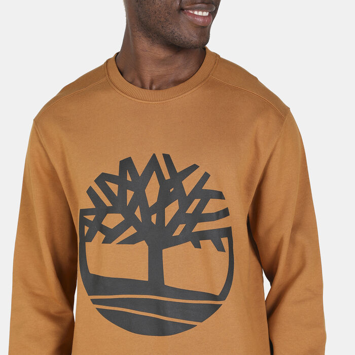 Timberland Men's Core Tree Sweatshirt yellow image number 3