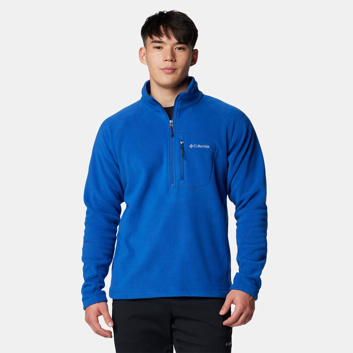Columbia Men's Fast Trek™ III Half Zip Fleece Jacket Blue Columbia Men's Fast Trek™ III Half Zip Fleece Jacket Blue image number 0