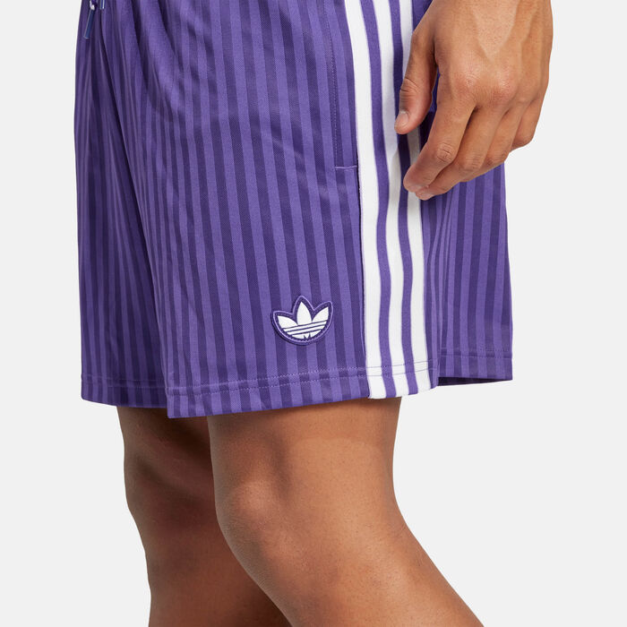 adidas Men's Real Madrid Terrace Icons Shorts Purple adidas Men's Real Madrid Terrace Icons Shorts Purple image number 4