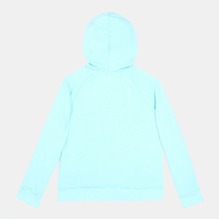 Under Armour Kids' Rival Fleece Big Logo Hoodie Blue Under Armour Kids' Rival Fleece Big Logo Hoodie Blue image number 1