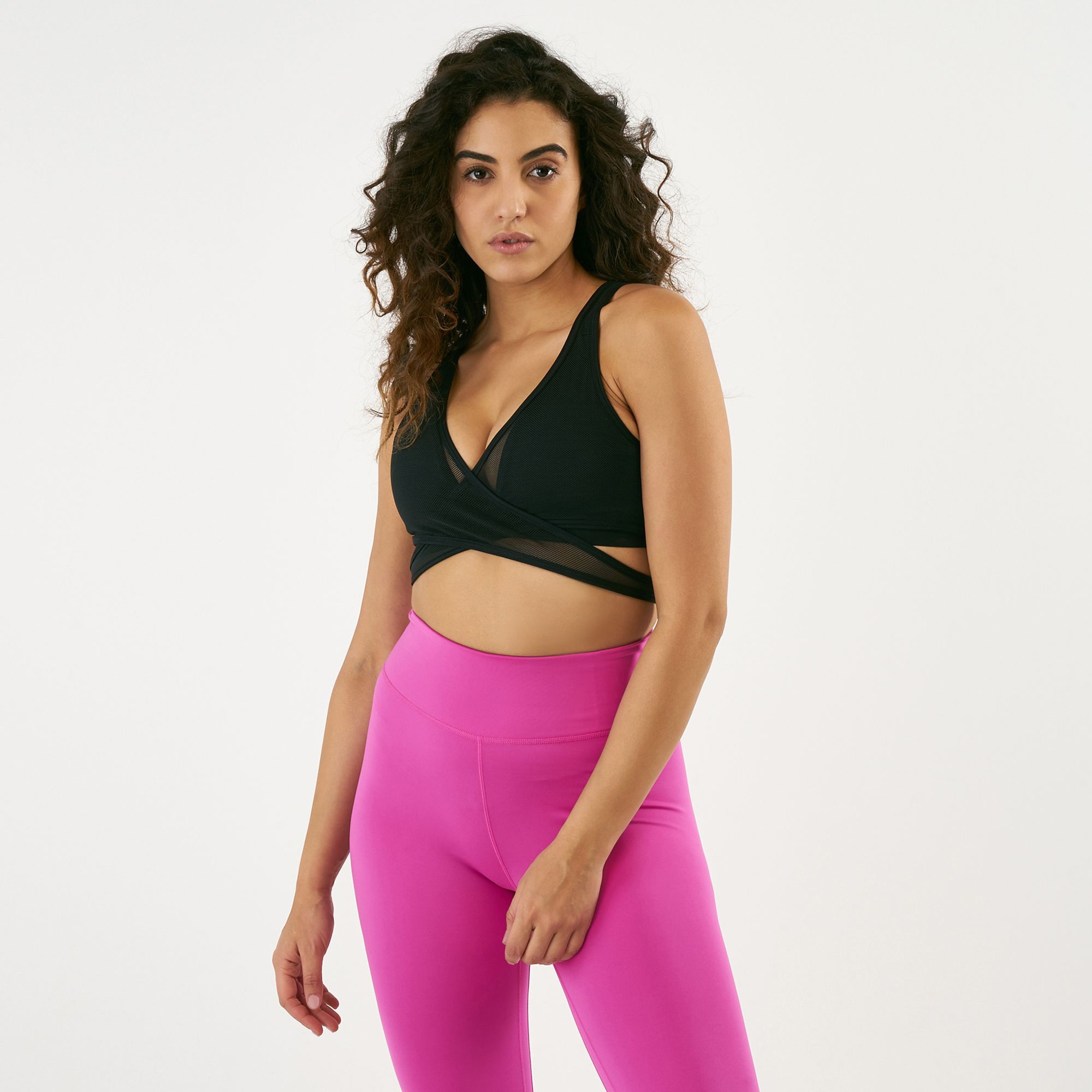 Nike women's air mesh low sports bra sales